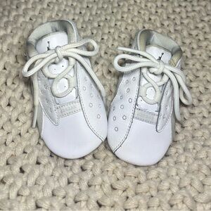 Air Jordan Retro Infant Newborn 552664-100 SIZE 3C White Crib Shoes